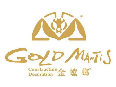 Gold Mantis Decoration